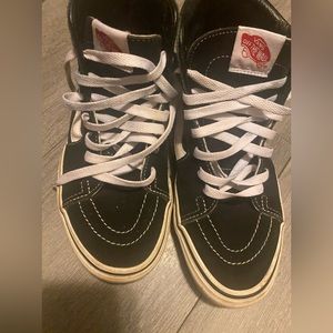 Black and white VANS